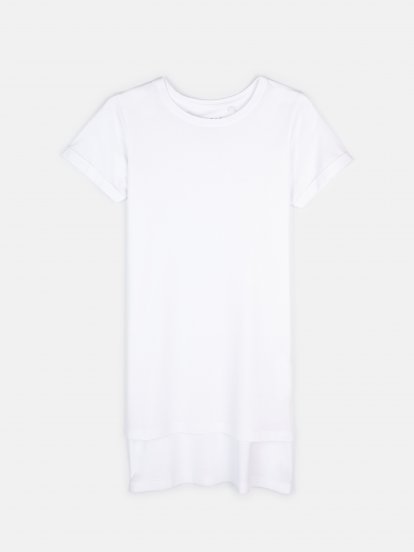 Basic cotton blend t-shirt
