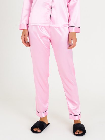 Satin pyjama bottom