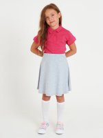 Základní bavlněná sukně skater dívčí