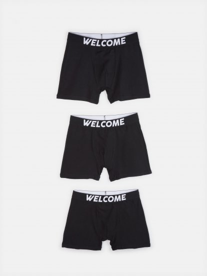 3 pack cotton boxers