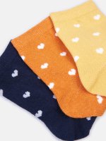 3 pack patterned crew socks