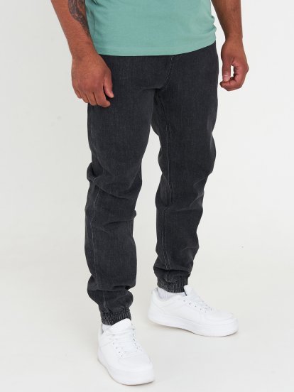 Jeansy jogger fit