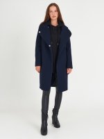 Kabát s vysokým límcem dámský