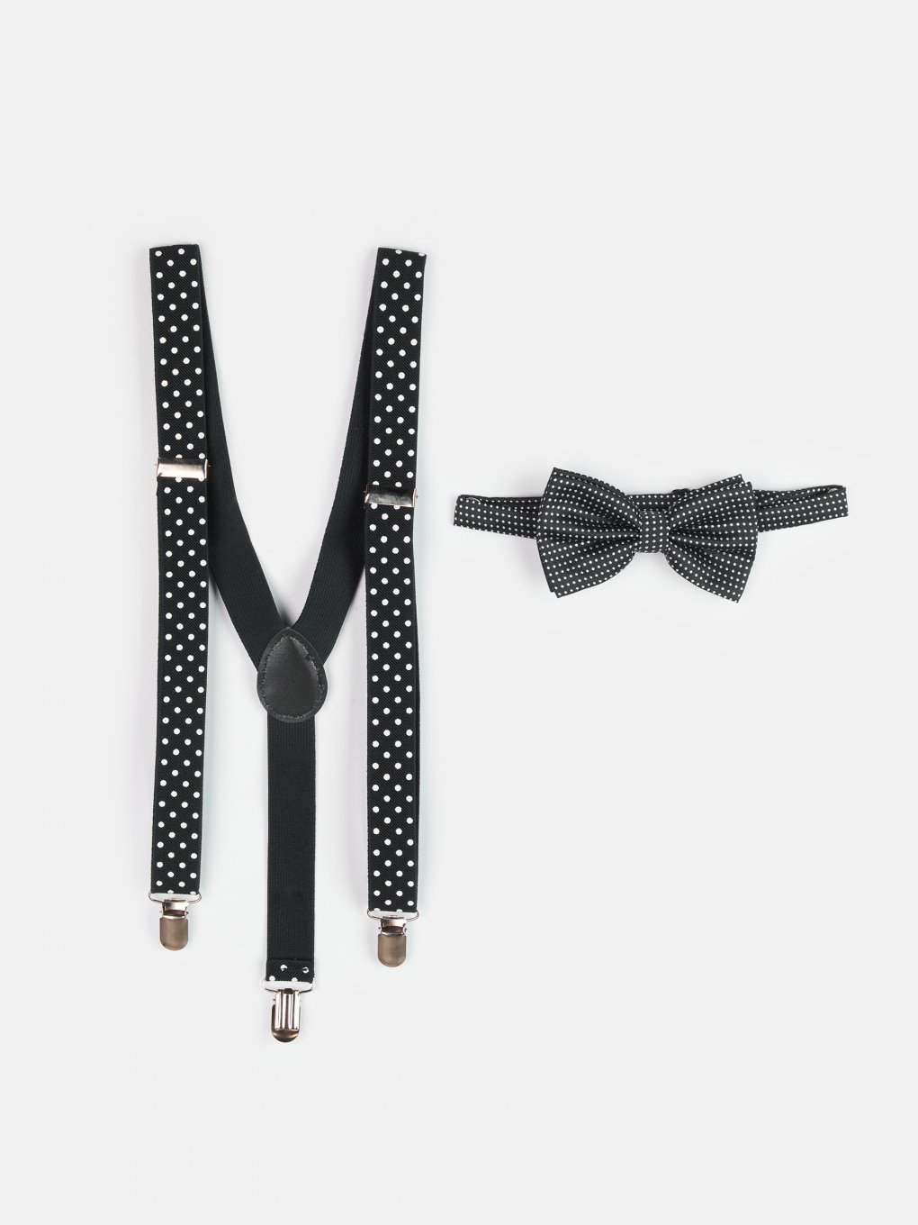 Braces and bow tie