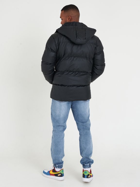 Winter quilted padded jacket