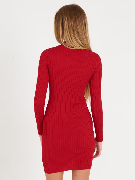 Knitted bodycon dress