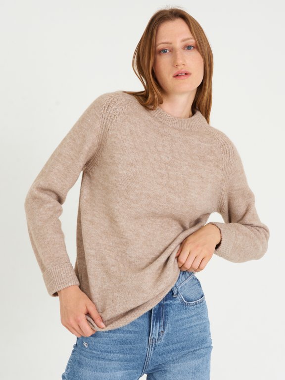 Oversize női pulóver