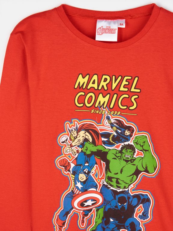 Bawełniana koszulka Avengers