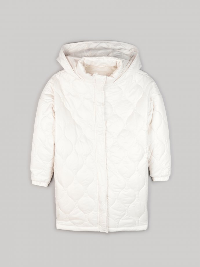 Quilted winter padded jacket