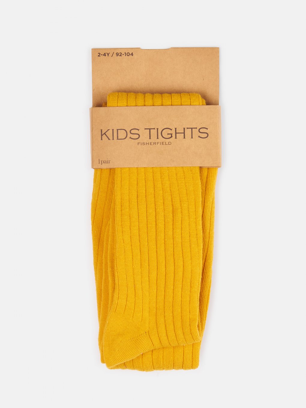 Rib knit tights