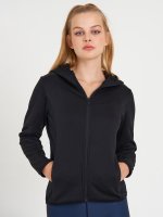 Sports zip-up hoodie