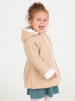 Faux fur lined water-resistant jacket