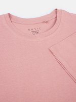 Basic longline cotton t-shirt