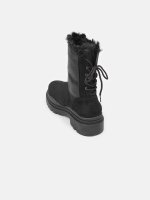 Warm winter platform boots
