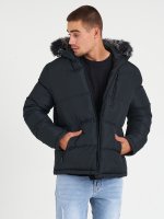 Winter jacket with faux fur