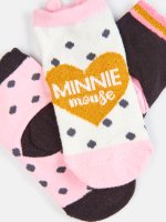 3 pack socks Minnie Mouse