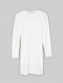 Long sleeve cotton jersey dress