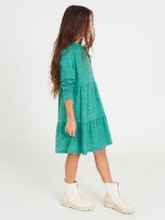 Fine knit long sleeve dress