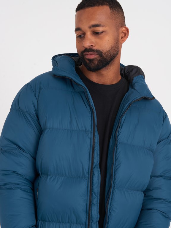 Quilted padded winter jacket