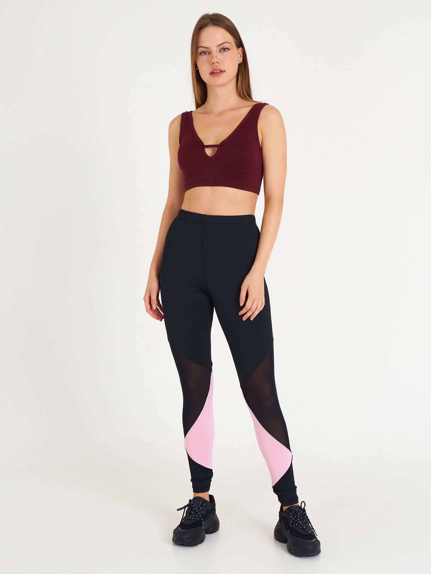 Athletic Leggings By Spyder Size: M
