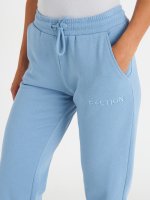 Jogger sweatpant with embro