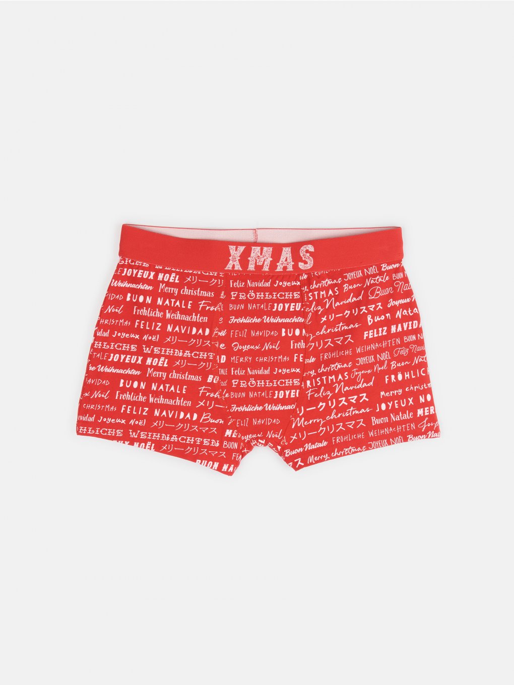 Vánoční bavlněné boxerky