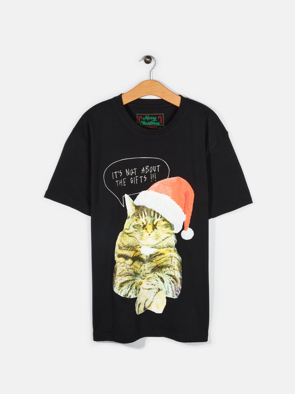 Vianočné tričko s grafickou potlačou pánske