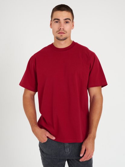 Základné bavlnené oversize tričko