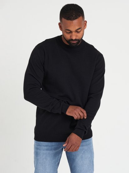Bawełniany sweter basic męski