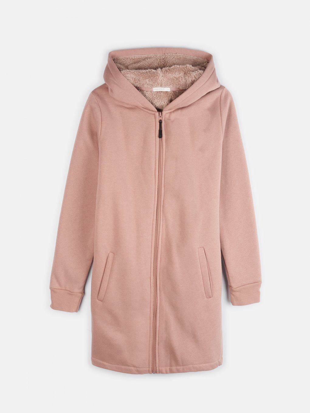 Warm zip-up hoodie
