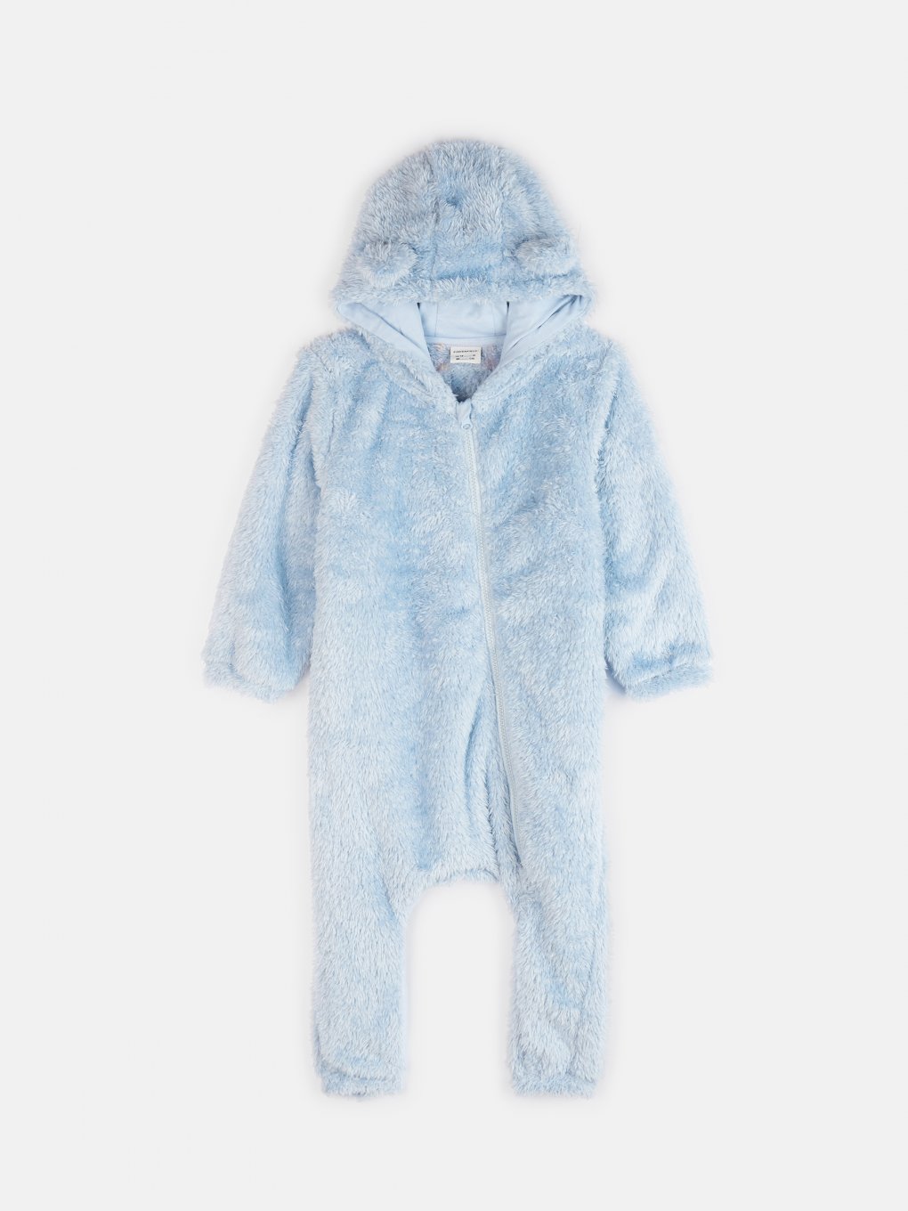 Fluffy baby jumpsuit