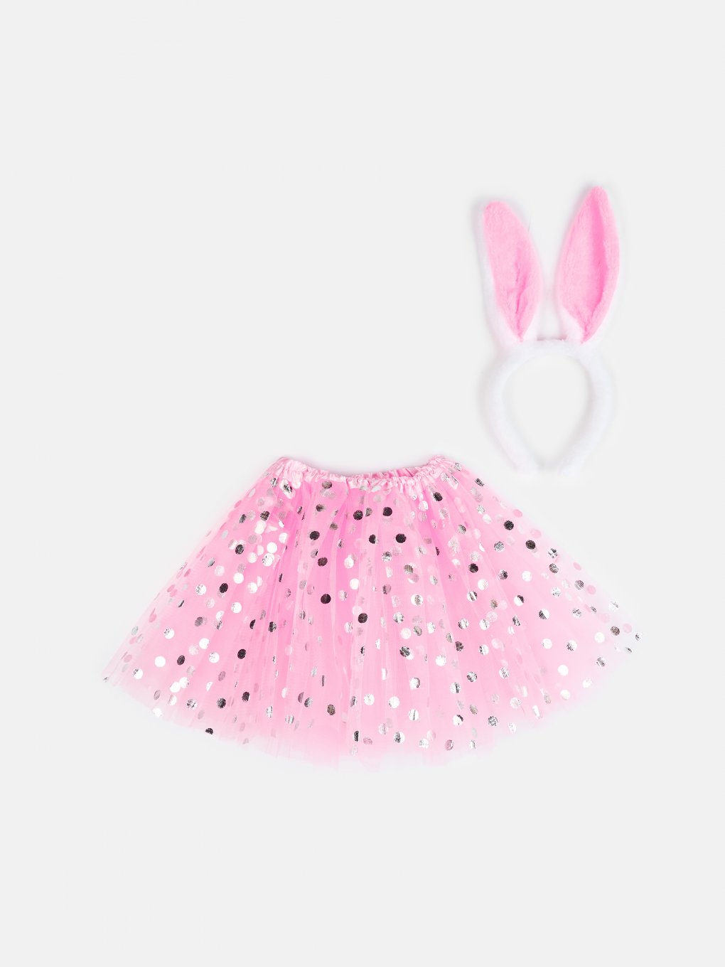 Rabbit costume (skirt suitable for 98 cm - 122 cm height)