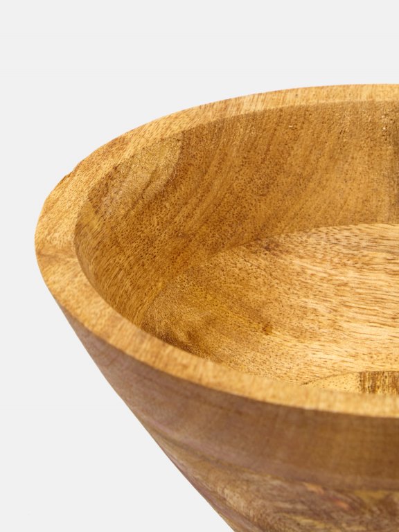 Mango wood bowl