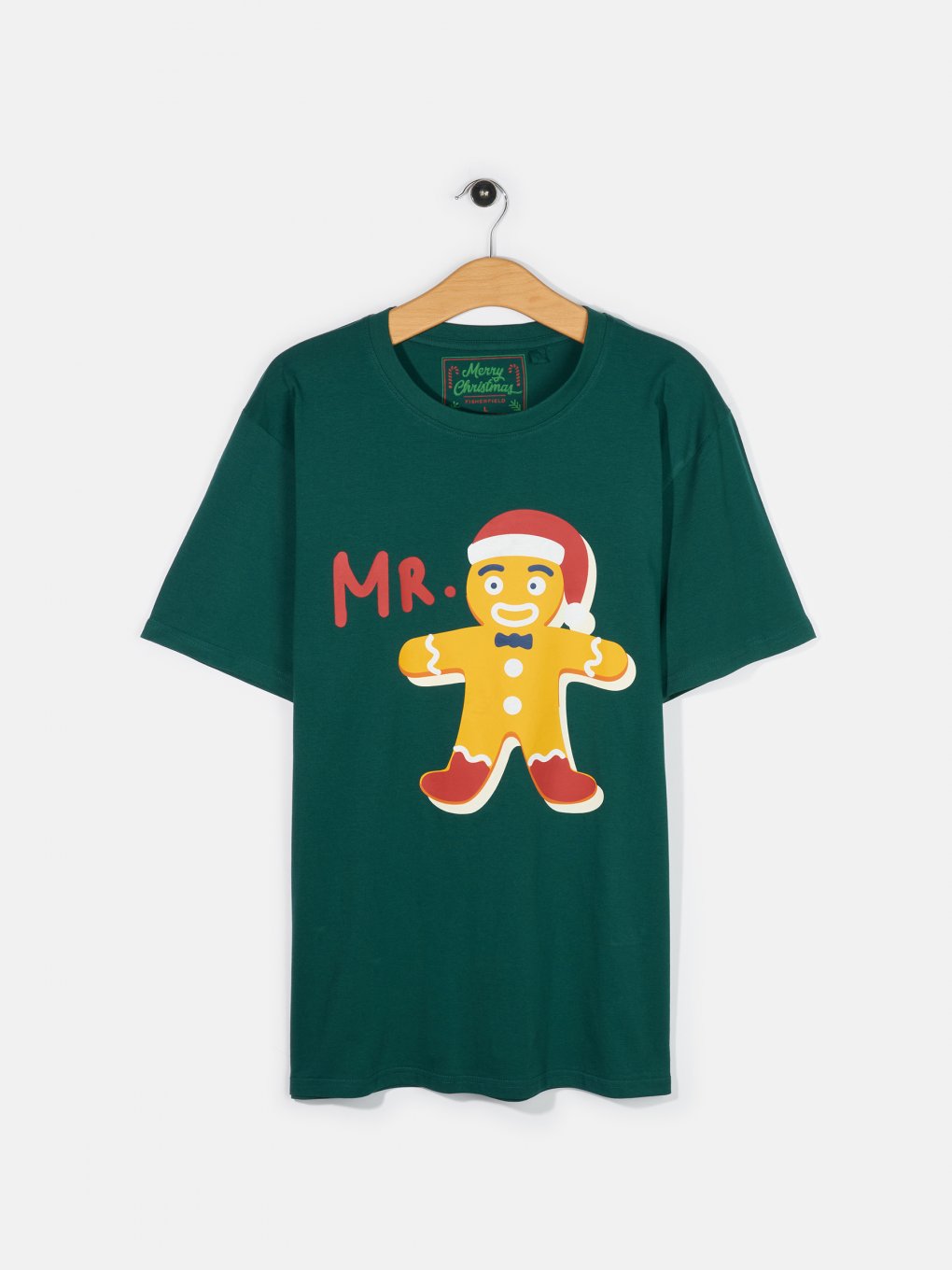 Koszulka męska ze świątecznym motywem
