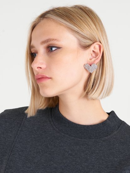 Strass earrings