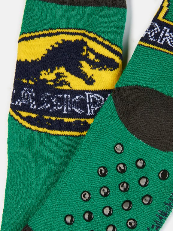 Warm non-slip socks Jurassic Park