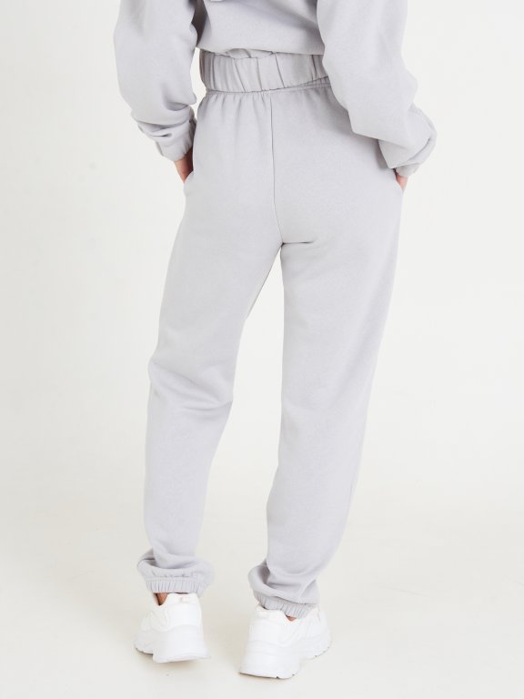 Sweatpants with side pockets