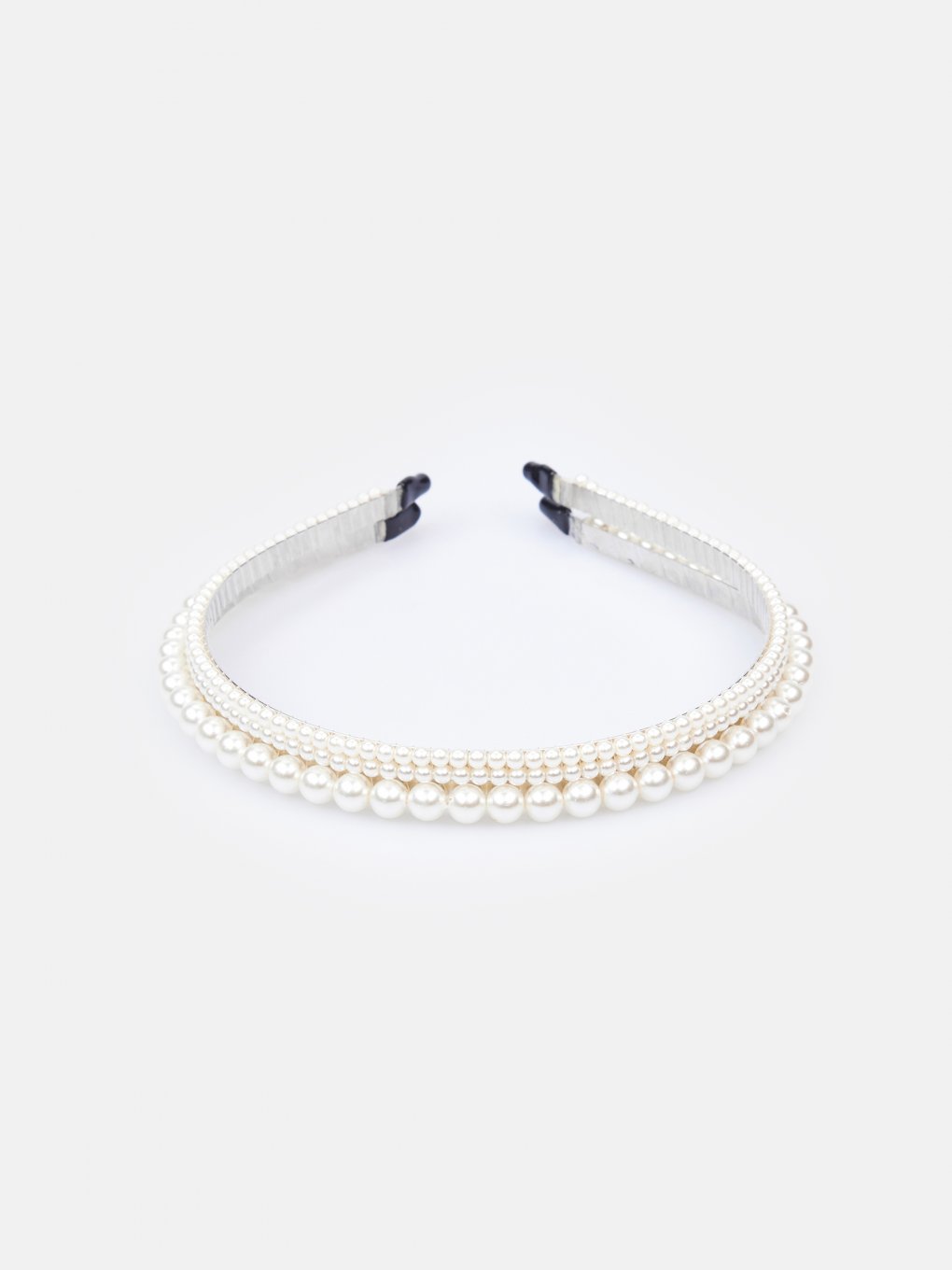 2-pack headdress with faux pearls