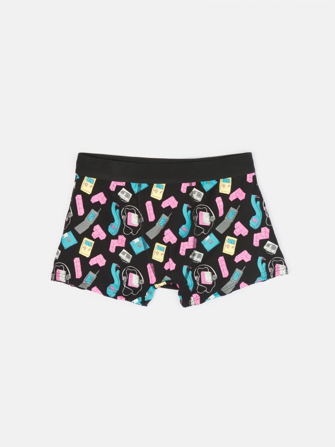 Printed cotton boxers Halloween