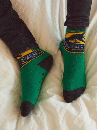 Csúszásgátlós meleg Jurassic Park zokny
