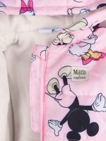 Zimná bunda Minnie Mouse s flísovou podšívkou
