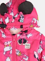 Zimní bunda Minnie Mouse s flísovou podšívkou