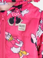 Zimní bunda Minnie Mouse s flísovou podšívkou