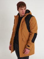 Winter jacket with hood