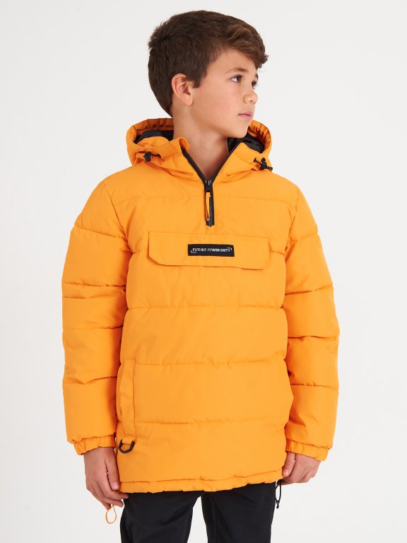 Zimowa pikowana kurtka dla chłopców