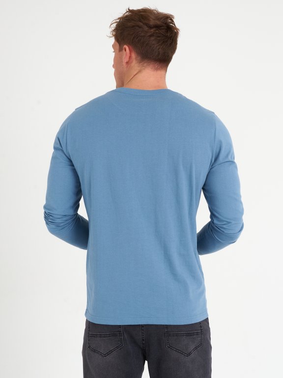 Basic cotton long sleeve t-shirt
