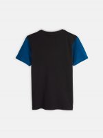 Памучна тениска colour block