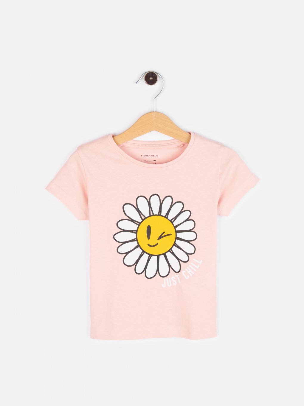 Bawełniany T-shirt z kwiatowym nadrukiem