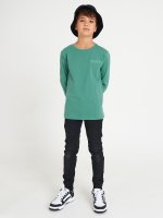 Cotton t-shirt with embro