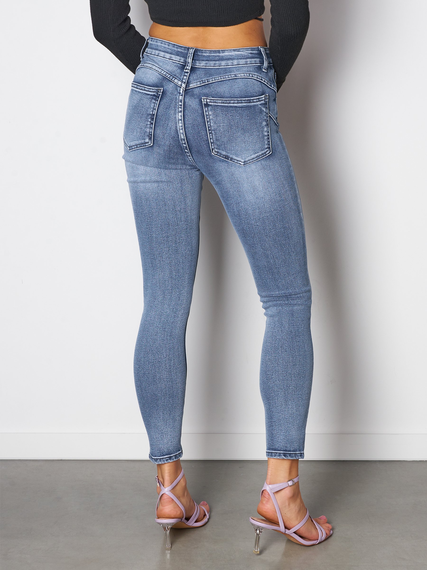 12,98 €, | Skinny jeans with push up effect